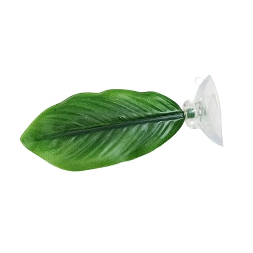 KAHDGSS Fischblatt-Pad, sichere Umgebung, Bettas, Fischlaichbett, Druck, Blätter, Hängematte, Ruheunterstand, Bett, Aquarien, Dekoration, Aquarium-Dekoration von KAHDGSS
