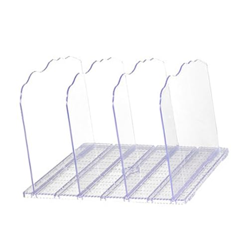 KAHDGSS Handtaschenhalter Für Kleiderschrank Multifunktional Clear Acryl Organizer Display Ständer Stilvoller Bag Speicherteiler Rack Verstellbares Speichersystem von KAHDGSS