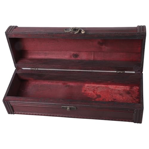 KAHDGSS Handwerkstabiler Holzwein Aufbewahrungsbox Tragbares Zubehör Für Hochzeiten Jubiläen Und Geschäftsversammlungen Täglich Weinpräsentation Box von KAHDGSS