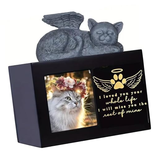 KAHDGSS Haustier Einäscherung Ashes Box Mit Fotorahmen Pet Memor KAHDGSS Haustier Einäscherung Ashes Box Mit Fotorahmen Pet Memor von KAHDGSS