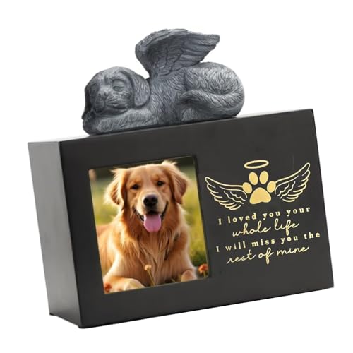 KAHDGSS Haustier Einäscherung Ashes Box Mit Fotorahmen Pet Memor KAHDGSS Haustier Einäscherung Ashes Box Mit Fotorahmen Pet Memor von KAHDGSS