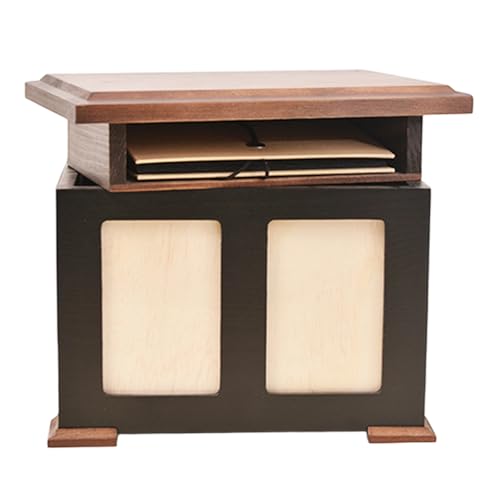 KAHDGSS Haustierurne für Asche, kleine Größe, sicher und anmutig, Familien-Gedenkurne aus Holz, Gedenkbox für Haustiere KAHDGSS Haustierurne für Asche, kleine Größe, sicher und anmutig, Familien-Gedenkurne aus Holz, Gedenkbox für Haustiere von KAHDGSS