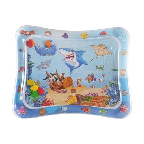 KAHDGSS Hunde Kühlmatte Katzenbett Aufblasbare Wasserbett Liege Für Kleine Katzen Wasserssensorische Spielmatte Round Liege Haustierkühlmatten Für Hunde von KAHDGSS