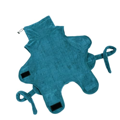 KAHDGSS Hundebademang Mit Mikrofaser Super Absorbierend Und Schnell Trockenes Handtuch Duschrobe Für Haustiere Und Katzen Nach Dem Bad von KAHDGSS