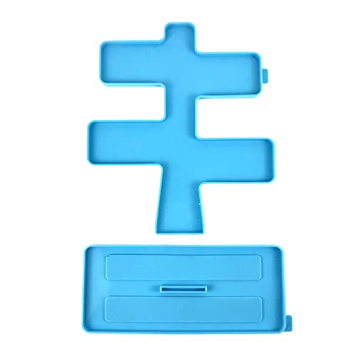 KAHDGSS Juwelier Organizer Harzform Wachhalter Display Ständer Silikon Mit Basis Für Halsketten Armbänder Ringe Aufbewahrung Schmuck Organizer Harz KAHDGSS Juwelier Organizer Harzform Wachhalter Display Ständer Silikon Mit Basis Für Halsketten Armbänder Ringe Aufbewahrung Schmuck Organizer Harz von KAHDGSS