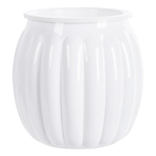 KAHDGSS Klare Kürbisblumentöpfe Verdickte Sichtbare Wasserspiegel Fauler Becken Home Desktop Ornamente Blumenzubehör Transparent Pflanzer von KAHDGSS