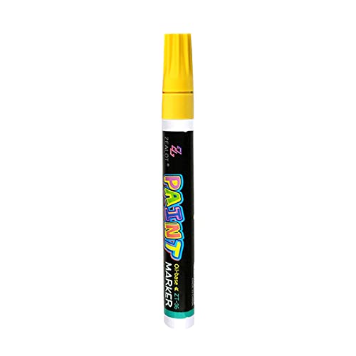 KAHDGSS Marker Stiftfarbe Stift Ölbasis Wasserdichte Reifenmalerei Graffiti Stifte Permanent Gel Stift Für Stoff Holz Kunststoffmarker von KAHDGSS