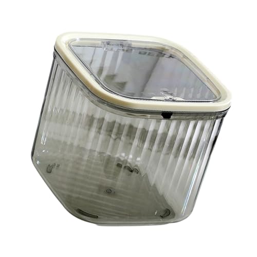 KAHDGSS Platz Sparsame Push Open Desktop Abfallbehälter Transparente Kosmetische Organisatoren Für Home Office Verwenden Sie Push Open Desk Müll Can von KAHDGSS