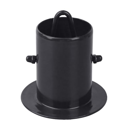 KAHDGSS Regenkette Dachrinnenadapter schwarz mit Bolzen Edelstahlstruktur geeignet für einfache Montage an Dachablauflöchern Einfache Installation Dachrinne KAHDGSS Regenkette Dachrinnenadapter schwarz mit Bolzen Edelstahlstruktur geeignet für einfache Montage an Dachablauflöchern Einfache Installation Dachrinne von KAHDGSS