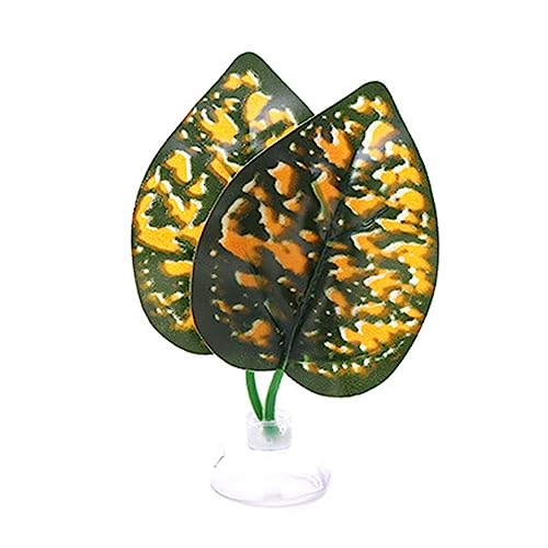 KAHDGSS Saugnapfbecher Blattpolster Rastendes Bett Bettafish Hängemattenbett Fischtank Laichengelände Aquarien Dekoration Für Betta Fische KAHDGSS Saugnapfbecher Blattpolster Rastendes Bett Bettafish Hängemattenbett Fischtank Laichengelände Aquarien Dekoration Für Betta Fische von KAHDGSS