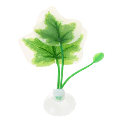 KAHDGSS Saugnapfbecher Blattpolster Rastendes Bett Bettafish Hängemattenbett Fischtank Laichengelände Aquarien Dekoration Für Betta Fische KAHDGSS Saugnapfbecher Blattpolster Rastendes Bett Bettafish Hängemattenbett Fischtank Laichengelände Aquarien Dekoration Für Betta Fische von KAHDGSS