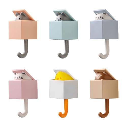 KAHDGSS Stilvolle Wandhaken Lustige Schwanzhaken Selbstklebende Wandhalterung Für Hüte Taschen Und Accessoires Cartoon Hook KAHDGSS Stilvolle Wandhaken Lustige Schwanzhaken Selbstklebende Wandhalterung Für Hüte Taschen Und Accessoires Cartoon Hook von KAHDGSS