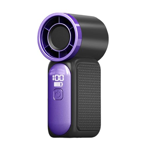 KAHDGSS Tragbarer Handheld Lüfter 100 Speed Cooling Lüfter Wiederaufladbare Multifunktions Reisegeschenkkühlung Für Outdoor Travel Office Verwenden von KAHDGSS
