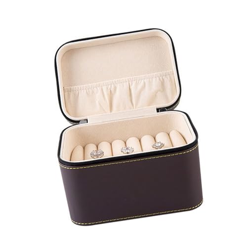 KAHDGSS Tragbarer PU Schmuck Organizer Box Mit Weichem Futter Und Multi Layer Fächern Für Reisebehältigungsbehälter Behälter Travel Jewelry Organizer Mit Weichem Futter KAHDGSS Tragbarer PU Schmuck Organizer Box Mit Weichem Futter Und Multi Layer Fächern Für Reisebehältigungsbehälter Behälter Travel Jewelry Organizer Mit Weichem Futter von KAHDGSS