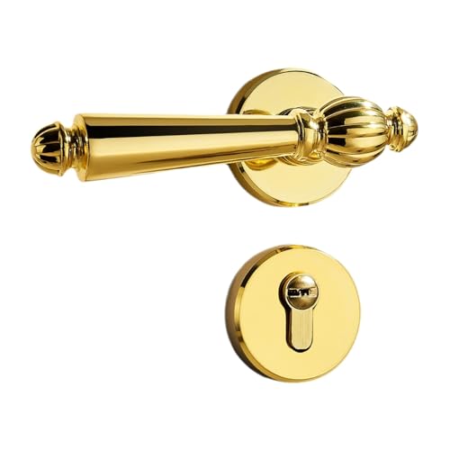 KAHDGSS Türgriff-Set aus Metalllegierung, Türgriff-Set mit Schlüssel, für mehr Sicherheit und Stil im Wohnbereich KAHDGSS Türgriff-Set aus Metalllegierung, Türgriff-Set mit Schlüssel, für mehr Sicherheit und Stil im Wohnbereich von KAHDGSS