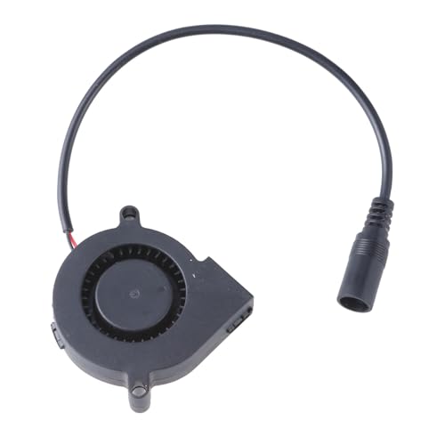 KAHDGSS Vielseitiger 12-V Gebläselüfter Mit 5 5 X 2 1 Mm Anschluss Für Verbesserte Kühlleistung Beim 3D Druck. Kühlkörper von KAHDGSS
