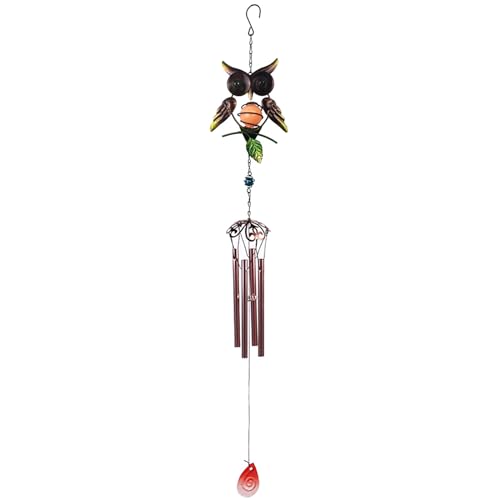 KAHDGSS Vintage Owl Wind Chimes Wandhänge Ornamente Für Balkone Hinterhofbaum Dekore Dekore Mit Geschenk Rostbezogenen Außenfenster Wind Glockenspiel KAHDGSS Vintage Owl Wind Chimes Wandhänge Ornamente Für Balkone Hinterhofbaum Dekore Dekore Mit Geschenk Rostbezogenen Außenfenster Wind Glockenspiel von KAHDGSS