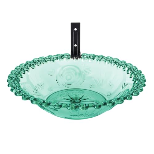 KAHDGSS Vogelbad Für Sittiche Freien Und Cockatiels Futter Wasser Schüssel Hängende Outdoor Schüssel Wasser Futtermittel Gartendeck Dekore von KAHDGSS