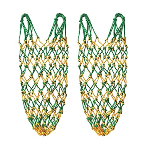 KAHDGSS Web Heusack Aufbewahrung, langsamer Futterspender, Heu, Pferd, Netz, mehrere Größen, große Kapazität, Futtertasche KAHDGSS Web Heusack Aufbewahrung, langsamer Futterspender, Heu, Pferd, Netz, mehrere Größen, große Kapazität, Futtertasche von KAHDGSS