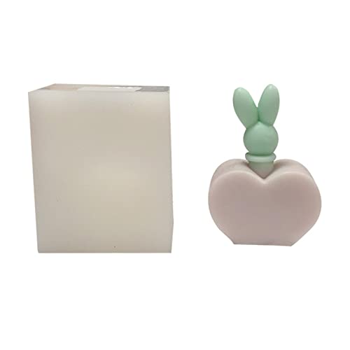 Kaninchenschimmel Silikonkerker Seife Fondant Kuchenschokolade Dekoration Werkzeuge Aromatherapie Kerze Herstellung Supplies Silikon von KAHDGSS