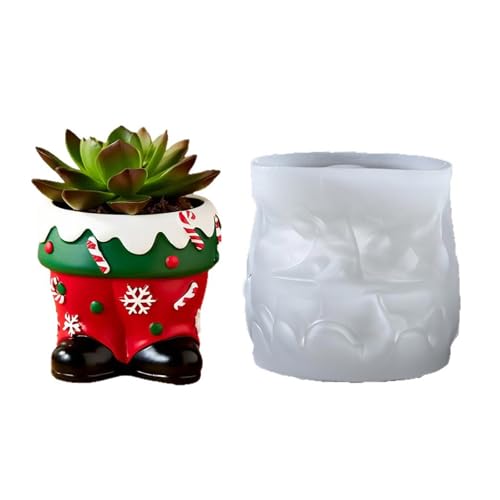 Künstlerische Silikon Weihnachtsschimmel Für Harz Harzzement Casting Holiday Decoration Kerze Basteln Projekte Silikonform Handwerk von KAHDGSS