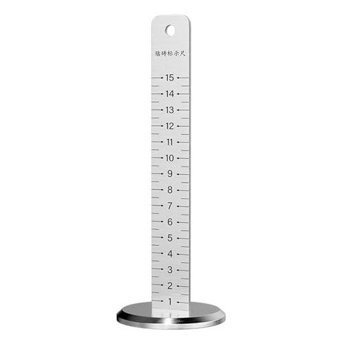 Laien Fliesen Gleich Hochhöhe Laienfliesen Spezial Lineal Gradientenstangen Stick Wandwerkzeug Graduierte Skala Werkzeug von KAHDGSS