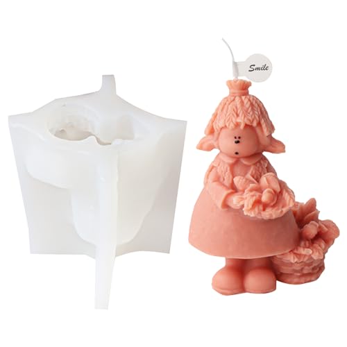 Mädchen In Form Einer Kerze Schimmel Arherapie Kerzenform Handgefertigte Epoxidharz Gips Ornamente Für Schmuck Enthusiasten Schmuck Aromatherapie Craft Schimmelpilze von KAHDGSS