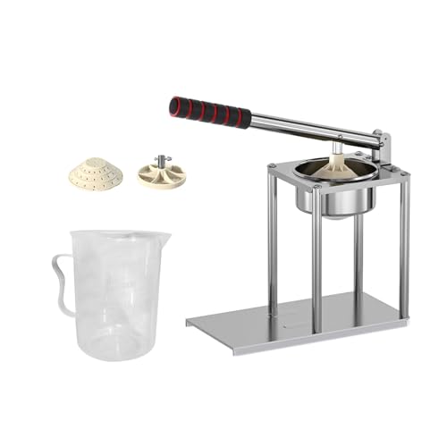 Manuelle Premium-Obstpresse mit 500 ml Messbecher und flachem Sieb, Mehrzweck-Obstpresse mit Sieb, hocheffiziente Handpresse, Entsafter Manuelle Premium-Obstpresse mit 500 ml Messbecher und flachem Sieb, Mehrzweck-Obstpresse mit Sieb, hocheffiziente Handpresse, Entsafter von KAHDGSS