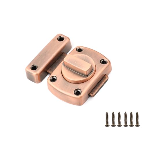 Mechanische Passwortschloss Drehung Riegel 3Digit Kombination Schublade Zink Leichtmetallschrank Schrank Tür Keyless Cabinet Door Garage Hasp von KAHDGSS