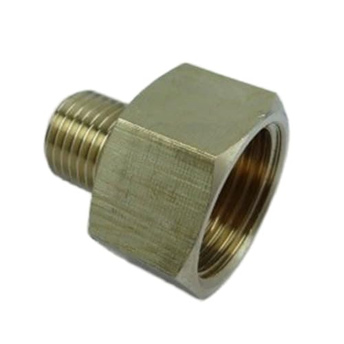 Mehrzweckkupfergas Reduzieradapter 3/8 Zoll Interner 1/4 Zoll Außengewinde Für Linke Hand Für Propansysteme Outdoor Appliance Adapter von KAHDGSS
