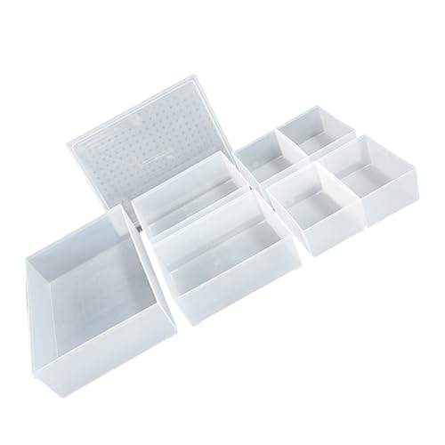 Mehrzweckmodulare Klare Speicherboxen Einstellbare Kompartimente Organisatoren Für Office Home Closet Organization Transparente Modulars Organisatoren von KAHDGSS