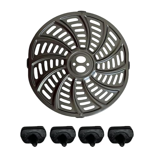 Metall Liner Metall Pots Liner Luft Fritteumaschinenluft Fritteuchsenzubehör Metallluft Frittierplatte Eisenstruktur Zum Kochen von KAHDGSS