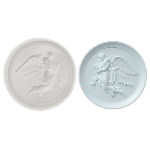 Multi Purpose Angelic Relief Silicon Tablett Handwerksform Vielseitige Cameo Ornamente Silikonform Groß Für Handwerkliche Künstlerische Engelsdesigns von KAHDGSS