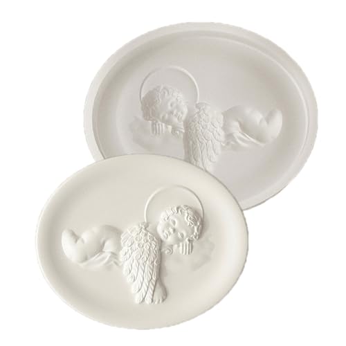 Multi Purpose Angelic Relief Silicon Tablett Handwerksform Vielseitige Cameo Ornamente Silikonform Groß Für Handwerkliche Künstlerische Engelsdesigns von KAHDGSS