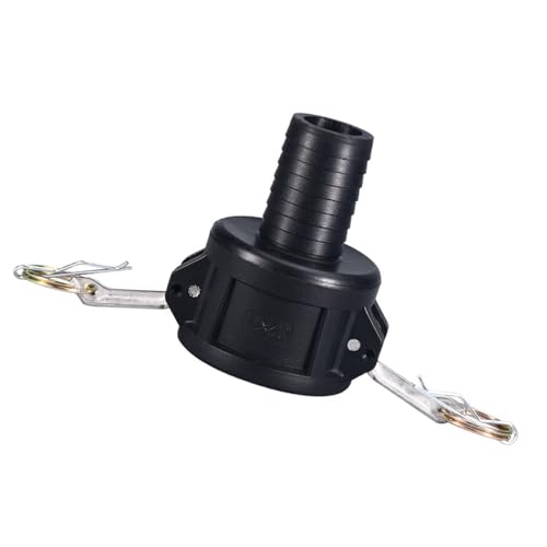 Nocken Schlaucharmaturen Typ C Schnellverbinder Tanks Ablaufadapter Camlock Kupplung Fitting Adapter Enduring IBC Kraftstoffanschluss von KAHDGSS