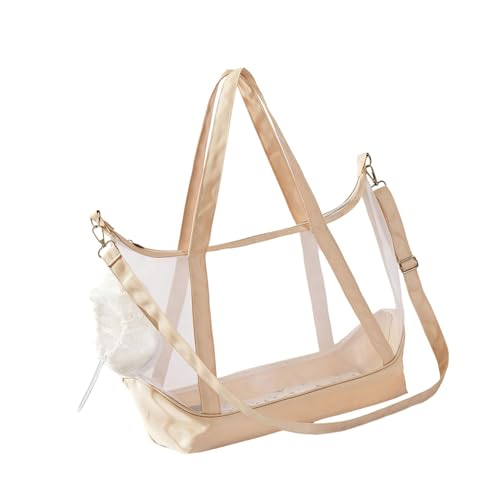 Nylon Net Pet Carrier Bag Mit Belüftetem Design Tragbarer Tragetasche Für Katzen Reisen Atmungsaktive Haustierträger Freien Freien von KAHDGSS