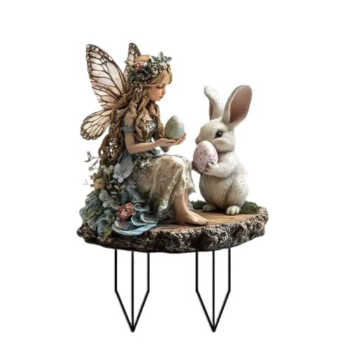 Outdoor Dekoration Garten Steck Ostereier Kaninchen Und Kuh Kaninchen Schild Freien Garten Decore Stake Acryl Osterskulptur Outdoor Dekoration Garten Steck Ostereier Kaninchen Und Kuh Kaninchen Schild Freien Garten Decore Stake Acryl Osterskulptur von KAHDGSS