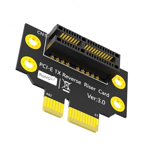 KAHDGSS PCIe 1x 90 Grad Reverse Male Zu Weiblicher PCIe 1x Bis 1x Adapter Risers Board Risers Card Für Server PC KAHDGSS PCIe 1x 90 Grad Reverse Male Zu Weiblicher PCIe 1x Bis 1x Adapter Risers Board Risers Card Für Server PC von KAHDGSS