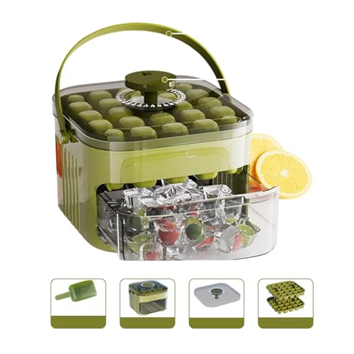 Plastik Eismaschine Wiederverwendbarer Pressetyp Eisbox Mit Deckelspeicherbox Easy Release Tabletts Für Kaffee Und Getränke Haushaltsform Plastik Eismaschine Wiederverwendbarer Pressetyp Eisbox Mit Deckelspeicherbox Easy Release Tabletts Für Kaffee Und Getränke Haushaltsform von KAHDGSS