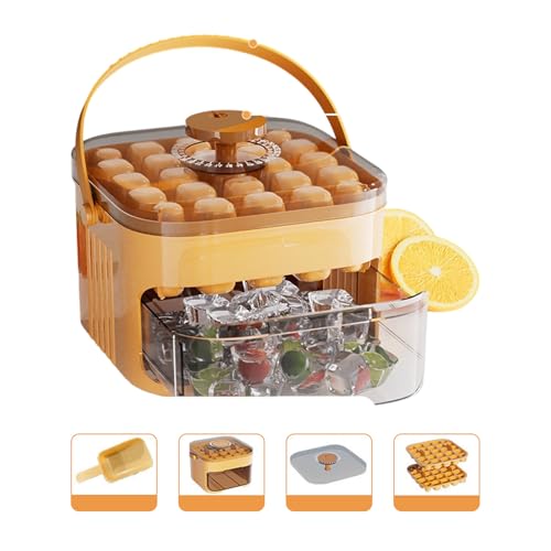 Plastik Eismaschine Wiederverwendbarer Pressetyp Eisbox Mit Deckelspeicherbox Easy Release Tabletts Für Kaffee Und Getränke Haushaltsform Plastik Eismaschine Wiederverwendbarer Pressetyp Eisbox Mit Deckelspeicherbox Easy Release Tabletts Für Kaffee Und Getränke Haushaltsform von KAHDGSS