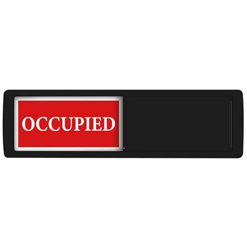 Praktisches Schild mit Aufschrift "Vacant/In Use", "Occupied/Vacant", verschönert Ihren Alltag mit starker Rückseite Praktisches Schild mit Aufschrift "Vacant/In Use", "Occupied/Vacant", verschönert Ihren Alltag mit starker Rückseite von KAHDGSS