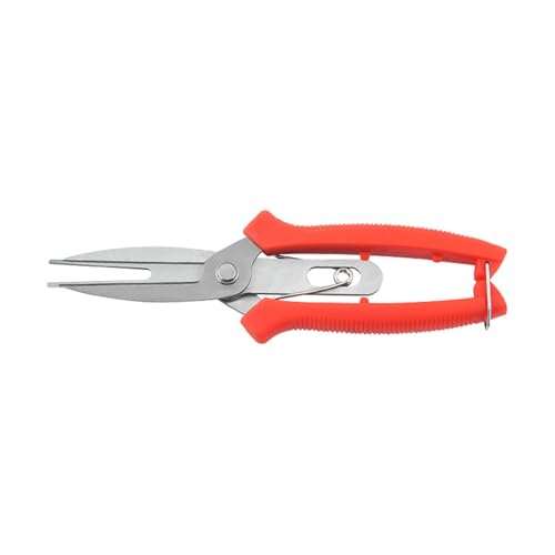 Pruner Shears Garden Cutter Clippers Edelstahl Scharfe Pruner Secateurs Professionelle Bypass Schnitt Handwerkzeuge Doppelköpfige Schere von KAHDGSS