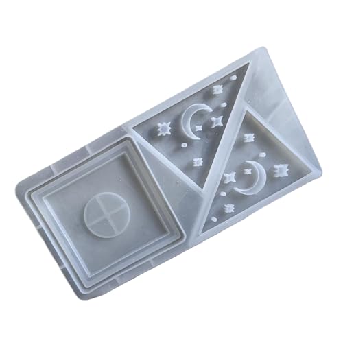 Pyramidenförmige Kerzenhalter Form Basis Silikonform Gips Candlestick Crafting Form Schmuck Making Werkzeug Easy Freisetzungsform Schimmel von KAHDGSS