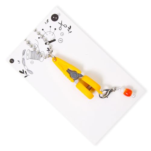 KAHDGSS Reiseschnips Set Mit Stichmarkierungen Kleine Schere Die Stickerei Für Häkelbegeisterte Kleine Handwerks Reisen Snips Set Nähen von KAHDGSS