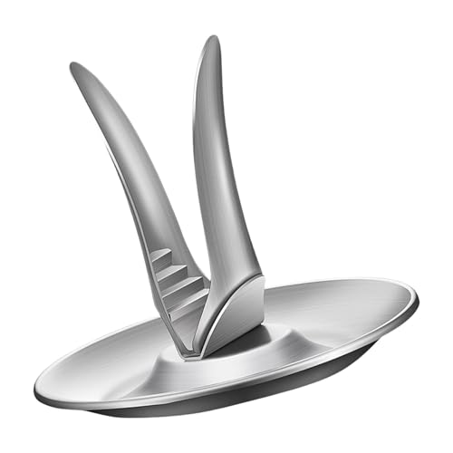 Robuster, rostfreier Nussknacker aus Stahl mit Ablageschale zum Knacken verschiedener Nüsse, einschließlich Walnüssen und Pekannüssen, stabile Nussknacker-Ablageschale Robuster, rostfreier Nussknacker aus Stahl mit Ablageschale zum Knacken verschiedener Nüsse, einschließlich Walnüssen und Pekannüssen, stabile Nussknacker-Ablageschale von KAHDGSS