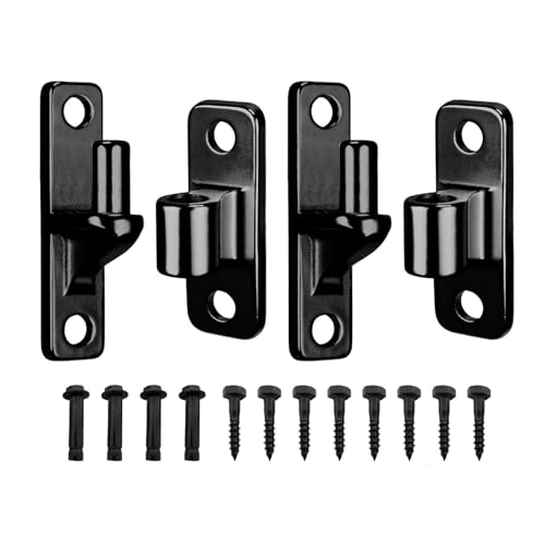 Robuster Edelstahl Torscharniere 4 Packung Praktisch Accessoire Zaun Stabilität Für Bauernhöfe Und Garten Holzzaun Verwenden Edelstahlscharniere von KAHDGSS