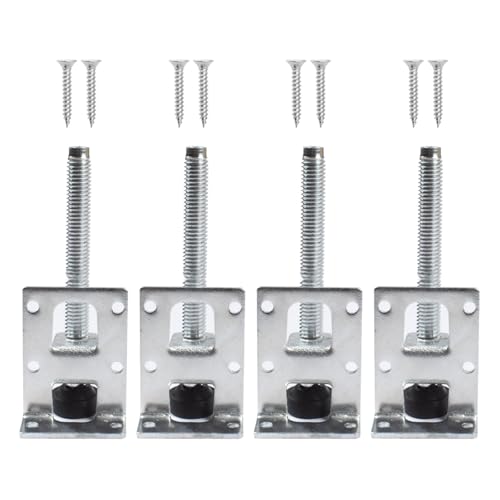 Set Von 4 Möbelstufern Metallschrank Unterstützung Beine Einfach Installaton Starke Tragverlagerung Für Haushaltsbüros Nutzung Verstellbare Möbelbeine Set Von 4 Möbelstufern Metallschrank Unterstützung Beine Einfach Installaton Starke Tragverlagerung Für Haushaltsbüros Nutzung Verstellbare Möbelbeine von KAHDGSS