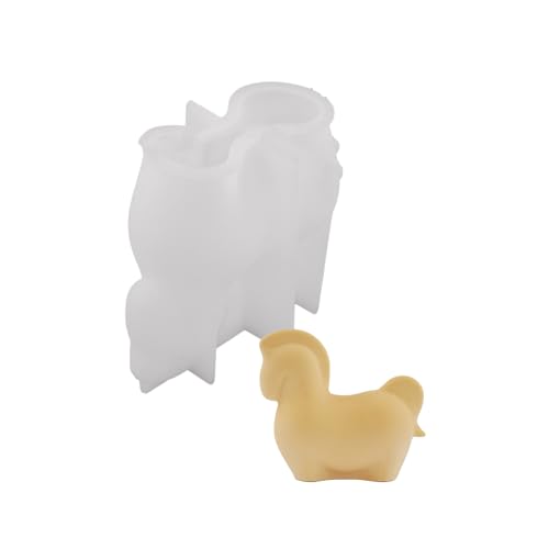 Silikon-Bastelformen, einfach zu verwenden, kleine Pferde, Tierskulpturen, Formen für Büro- und Hochzeitsdekorationen, Silikon-Ornament Silikon-Bastelformen, einfach zu verwenden, kleine Pferde, Tierskulpturen, Formen für Büro- und Hochzeitsdekorationen, Silikon-Ornament von KAHDGSS