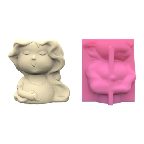 Silikonform Für Saftige Pflanzer Süße Weibliche Figur Blumentöpfe Die Stilvolle Hausdekoration Herstellen Die Formen Mit Hoher Temperaturbeständiger Form Machen von KAHDGSS