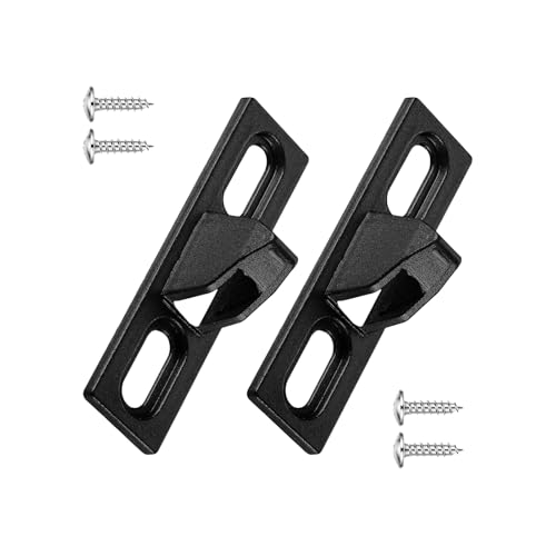 Stabiles Schiebetür-Hardware-Set, Zink-Legierung, Ersatzriegel für Haustür, Fenster, einfache Installation, Zinklegierung, Schieben von KAHDGSS